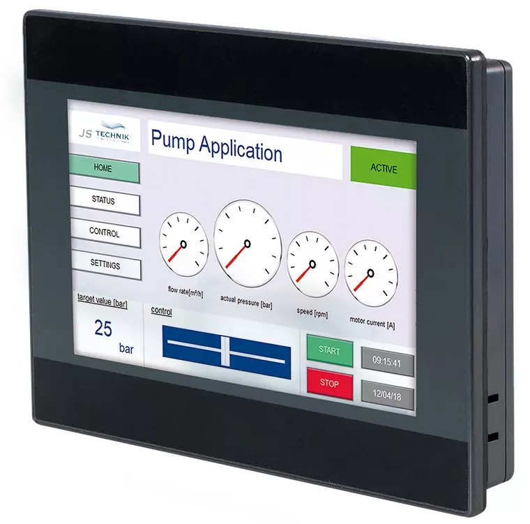 EASYdrive Touch betjeningsterminal