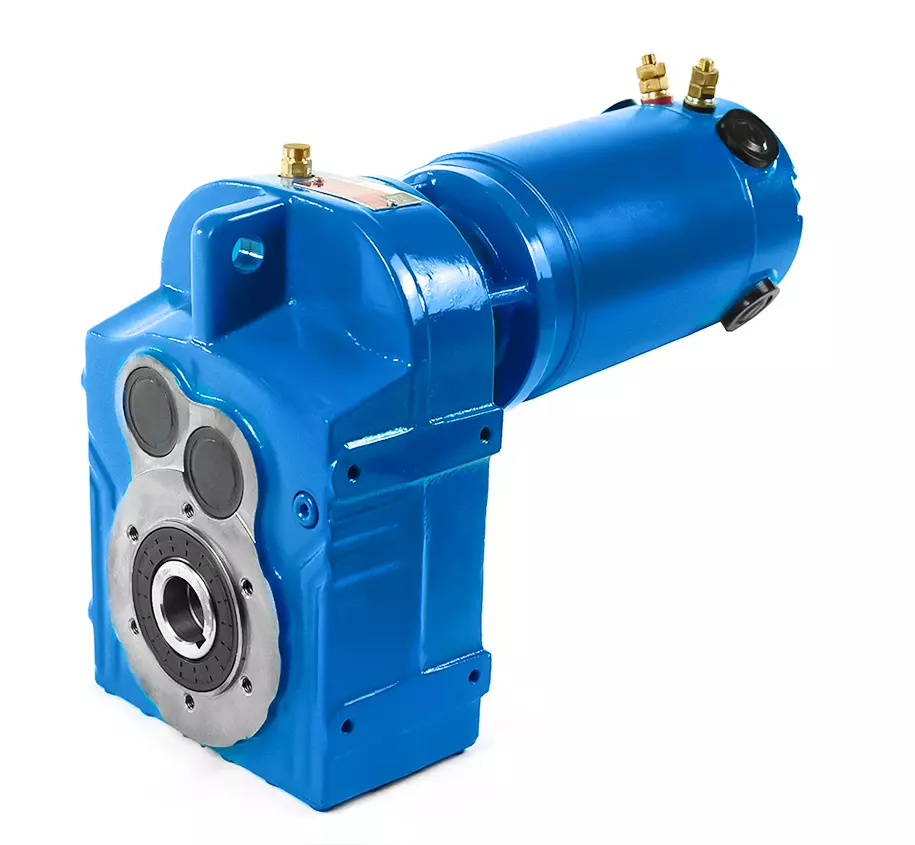 DV173-DC250-2-0,35 kW-32 o/min Parallelaksel-gearmotor