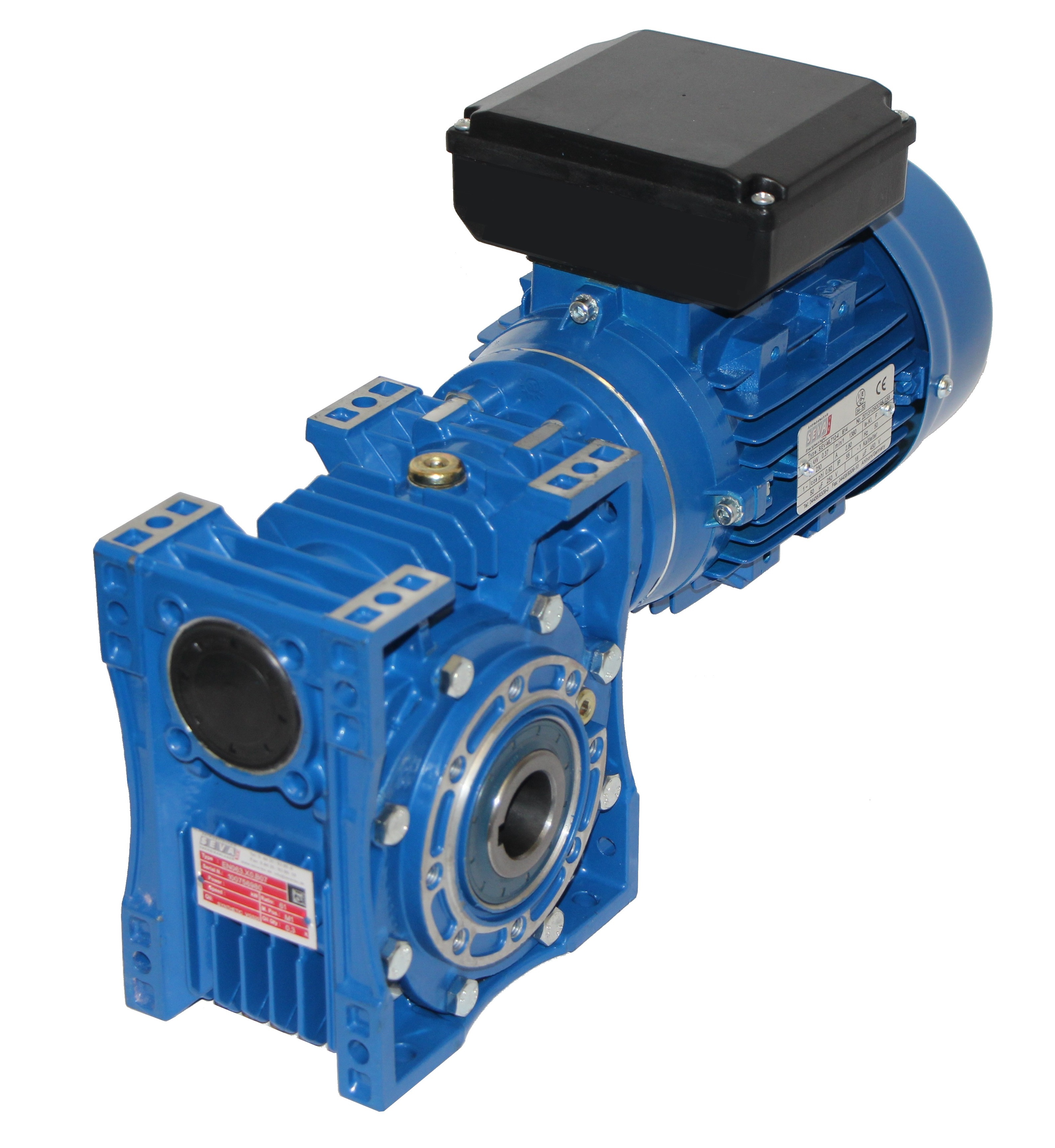 230V option 1,5kW-2polet til snekkegearmotor en EV