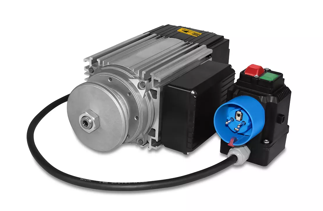Flad motor E58SB2- 1,1 kW-B14 Rotationsretning venstre