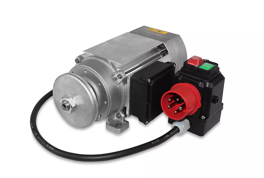 Flad motor D65SB2- 2,2 kW-B34 Omdrejningsretning højre